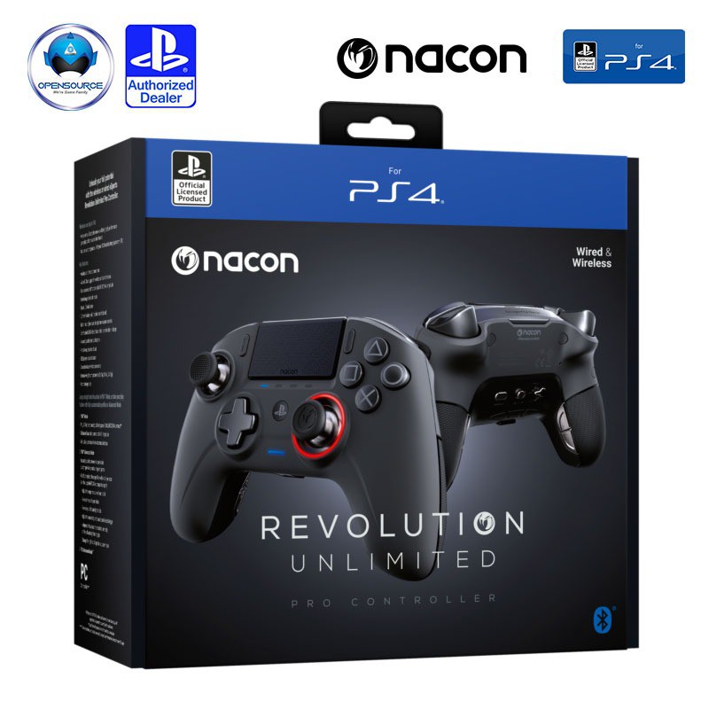 Nacon Revolution Unlimited : Pro Controller [ PS4 &amp; PC ]  ประกันศูนย์ไทยโซนี่แท้ สินค้าพร้อมส่ง ไม่ต้องรอของ!