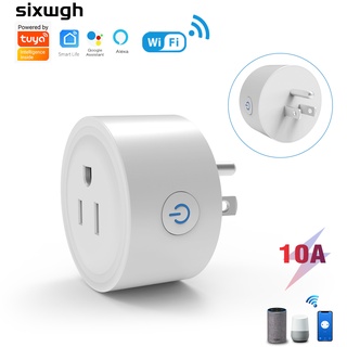 ปลั๊กไฟ wifi Smart Socket US Plug Smart Life APP การควบคุมระยะไกล สมาร์ทปลั๊กไฟ สามารถสั่งงานด้วยเสียงผ่าน Google Home Alexaได้