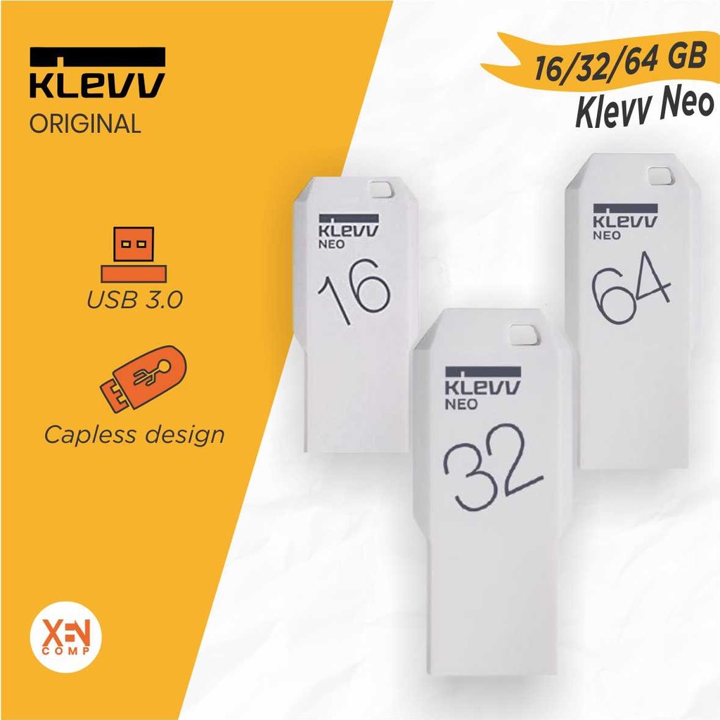 Flashdisk Klevv Neo 16GB / 32GB / 64GB USB 3.0