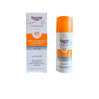 (ลดเพิ่ม 150 ใส่โค้ด DETFEB150)Eucerin Sun Fluid Photoaging Control SPF 50+ ขนาด 50 ml. (Sun Age Repair Serun SPF50+ PA+