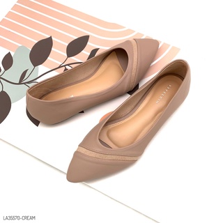 แหล่งขายและราคาHaloBangkok รองเท้า Flat Shoes หนังไมโครไฟเบอร์ รุ่น LA35570อาจถูกใจคุณ