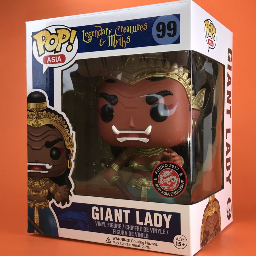 Funko Pop Giant Lady Asia Exclusive 2017 99