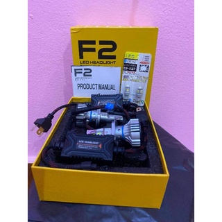 ส่งฟรีไฟหน้าLED  F2 แถมไฟหรี่1 คู่ สว่างไม่แยงตาสินมีประกันมีประกัน6เดือน