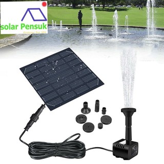 ปั้มน้ำพุ โซล่าเซลล์ solar pump JT-180