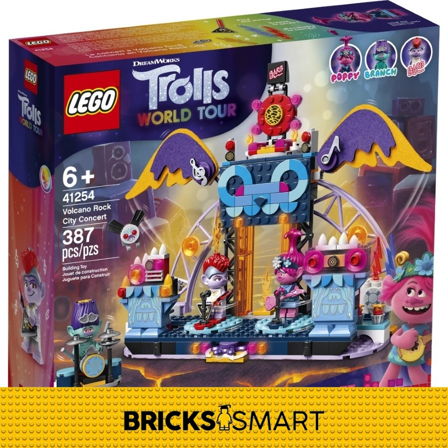 41254 LEGO Trolls Volcano Rock City Concert