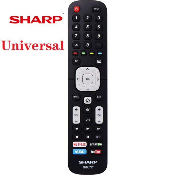 SHARP EN2A27ST SMART TV Remote LC-32P5000U LC32P5000U LC-40P5000U LC40P5000U LC-40Q5000U LC40Q5000U 
