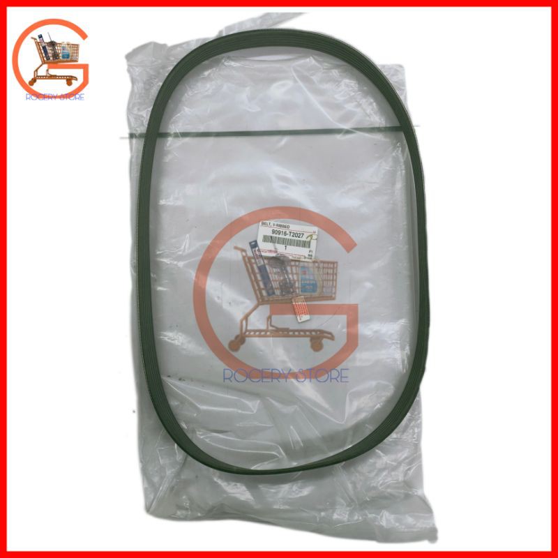 สายพานพัดลม 6PK1230 TOYOTA WISH ZGE20 ZGE22 ZGE25 (2009) ALTIS ZRE142 ZRE143 ZRE172 173 (2010) 90916