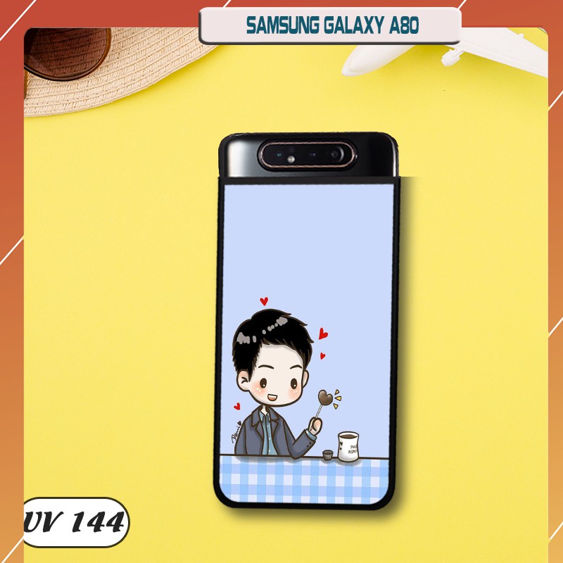 เคส Samsung Galaxy A80 ด้านหลังด้านและขอบยืดหยุ่น