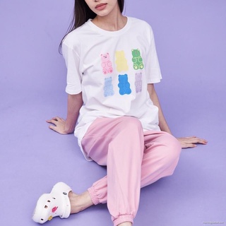 Morning กรอกโค้ด WRLGYC ลด 60- Gummy Bears t-shirt (cotton 100%) SML2XL3XL