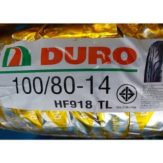 ยางเรเดียล ดูโร่ DURO HF918 TL ขอบ 14-16" ลายลูกศร 90/90-14 100/90-14 100/80-14 120/70-14 ยางนอกมอเตอร์ไซค์