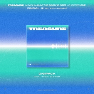 [Instock] Treasure 1st MINI ALBUM [THE SECOND STEP : CHAPTER ONE] (DIGIPACK ver.)