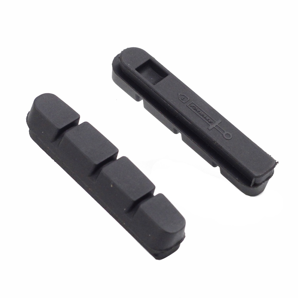 ล้อ2pcs Fouriers Bike Brake Pads Shoes Carbon or Alloy Rims Bro Wheels