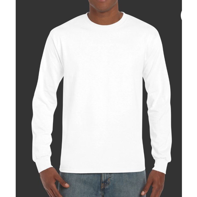 เสื้อไซร์ใหญ่Gildan รุ่น Ultra แขนยาวจั้ม