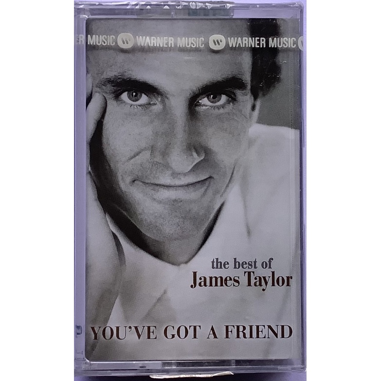 มือหนึ่ง Cassette Tape เทปคาสเซ็ตเพลง The Best Of James Taylor ลิขสิทธิ์ ซีล รวม 20เพลงฮิต You've Got A Friend Handy Man