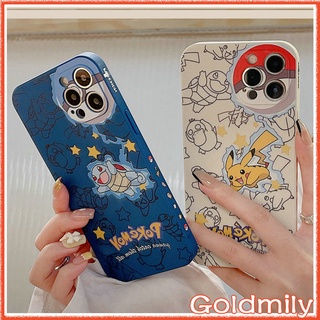 🔥 เคสไอโฟน11 Pikachu &amp; ปิกาจู ซิลิโคนลายแถบข้างขอบเหลี่ยมมิกกี้เมาส์สำหรับ Apple iPhone 13 Mini 12 เคสi13 เคสไอโฟนSE2 Xr X เคสไอโฟน6splus 7 เคสไอโฟน7พลัส SE 2020 เคสไอโฟนxr XS 6s i1113 Pro Max เคสไอโฟน13 Mini 11 6 เคสไอโฟน12 10x เคสไอโฟน12 Pikachu Case