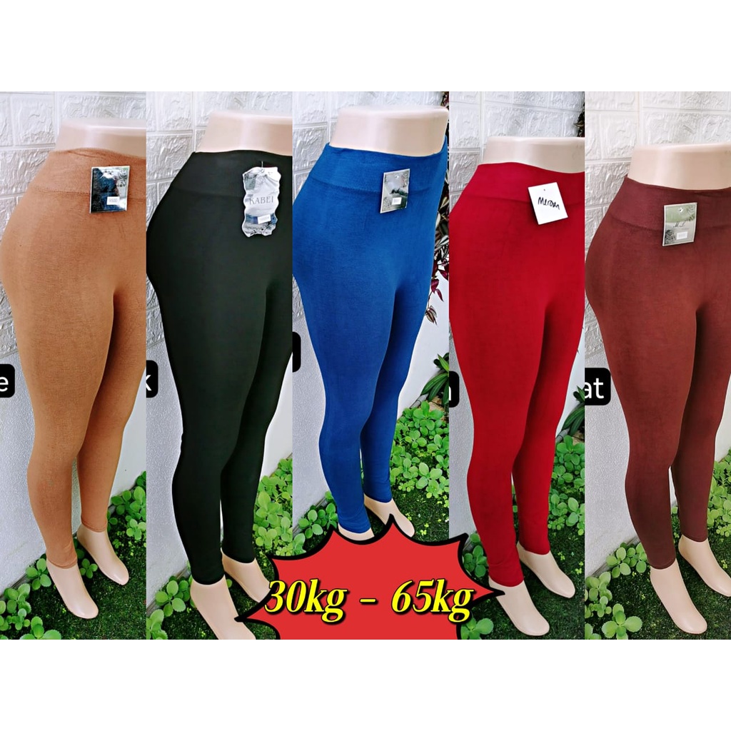 Legging Free Saiz Fully Streatchable 30kg-65kg Long Legging