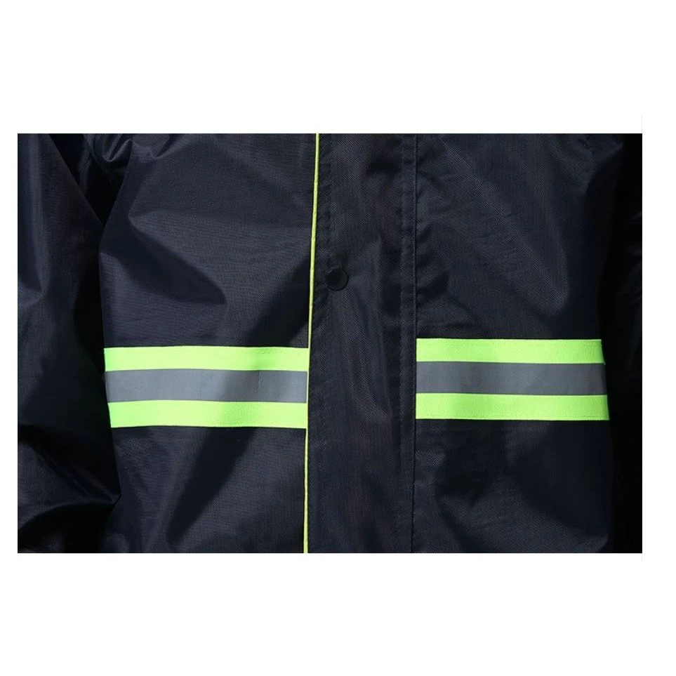 ชุดเสื้อกันฝนผู้ใหญ่ ไซส์ XL มีแถบสะท้อนแสง แพ็ค 5 ชุด thumbnail 4