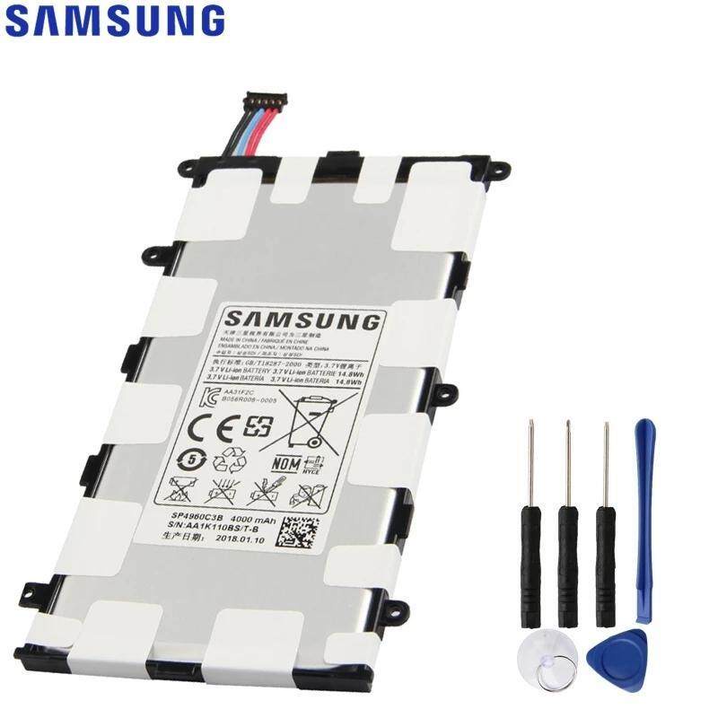 แบตเตอรี่ SP4960C3B สำหรับ Galaxy Tab 7.0 Plus P6200 P6210 P3110 P3100 GenuineTablet SP4960C3B 4000m