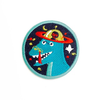 Last dino - embroidered patch ตัวรีดลายปัก