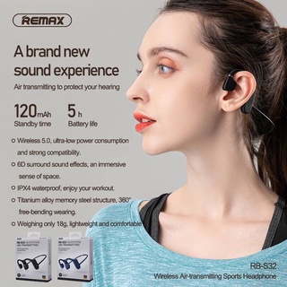 Remax หูฟังบลูทูธ Small Talk RB-S32 /S33/S8 Headphone Air-Transmitting (แท้100%)