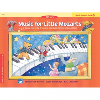 หนังสือเรียนเปียโน Music for Little Mozart Lesson Book 1