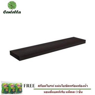 แผ่นชั้น ขอบหนา 24X110X5CM FASTTECH เวงเก้ ฟรี สก๊อตช์-ไบรต์® ใยขัดพร้อมฟองน้ำล้างจาน 3 ชิ้น