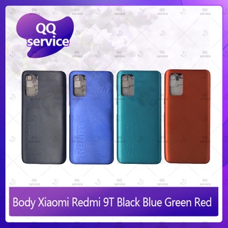 Body Xiaomi Redmi 9T  อะไหล่บอดี้ เคสกลางพร้อมฝาหลัง Body อะไหล่มือถือ คุณภาพดี QQ service