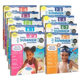 Evan-Moor Daily Summer Activities Between PK-G6 Activity Books