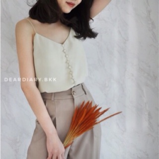 Twinkle camisole สายเดี่ยวพาสเทล Deardiarybkk