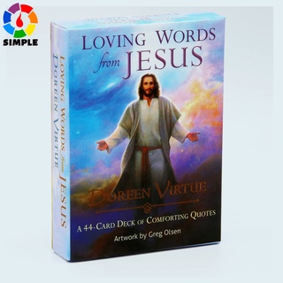 Loving Words from Jesus A New 44 Card Deck Card Game