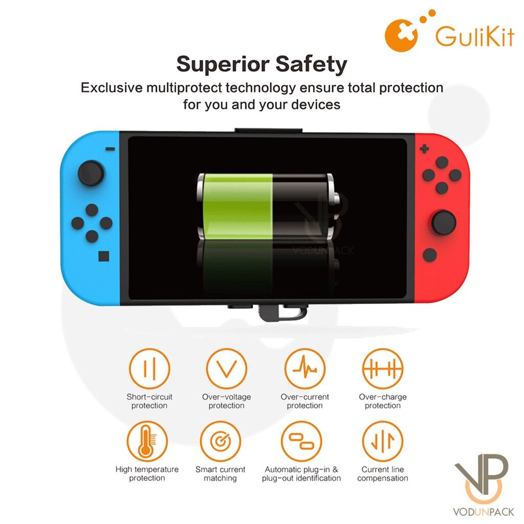 Gulikit พาวเวอร์แบงค์ Gulikit Power Pack Nintendo Switch OLED PowerBank