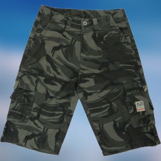 (ใช้โค้ดหน้าร้านลดทันที70) 🔥🔥 PantsStation68  กางเกงคาร์โก้ขาสั้น พิมพ์ลายพราง AR12 cargo camo shorts