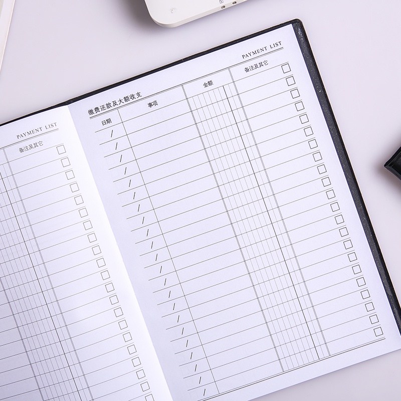 ❀หนังสือการจัดการการเงินการบัญชี❀ A5 Income Expenditure Book Book Ledger Office Supplies Income Expe