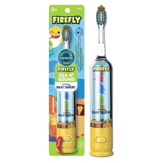 แปรงสีฟันเด็ก แปรงสีฟันมีเสียงเพลง Firefly Sea N Sound Baby Shark Toothbrush มีเสียงเพลงเบบี้ชาร์ค