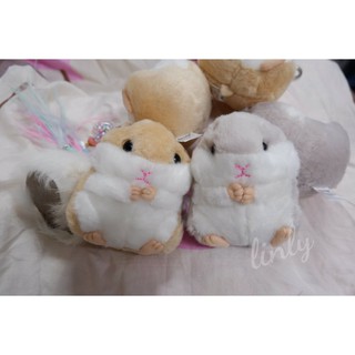 Hamster Doll Keychain Ring แฮมสเตอร์ ตุ๊กตา พวงกุญแจ น่ารัก จับฉลาก ของขวัญปีใหม่ พวงกุญแจตุ๊กตา