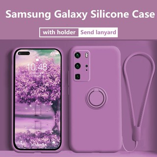 เคสโทรศัพท์มือถือซิลิโคนลายน้ําตาลสําหรับ Samsung Galaxy M51 M31S A12 A10 A21S A31 A51 A52 A71 A72