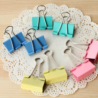 คลิปหนีบกระดาษ ที่หนีบกระดาษ Binder clips คลิปหนีบกระดาษแฟนซี JDS