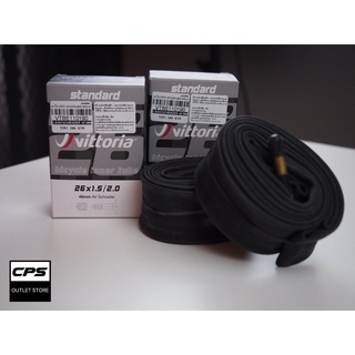 ยางในจักรยานเสือภูเขา Vittoria Standard Inner Tubes 26x1.5/2.0 AV 48mm จุ๊บใหญ่ (จำนวน 2 เส้น)