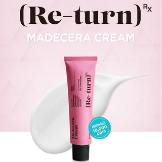 Return Cream ครีมรีเทิร์น SKINRx LAB Madecera Cream (ขนาด 15 ml. และ 50ml.) ครีมสกัดจากใบบัวบกสูตรเข้มข้น ของแท้💯