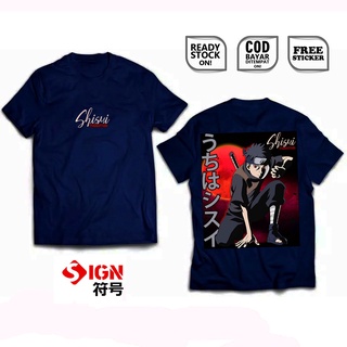 เสื้อยืดผ้าฝ้าย Shisui UCHIHA NARUTO SHIPPUDEN เสื้อยืด ลายอนิเมะ ANBU UCHIHA CLAN KONOHA MANGA MANGEKYO SHARINGAN KURAM