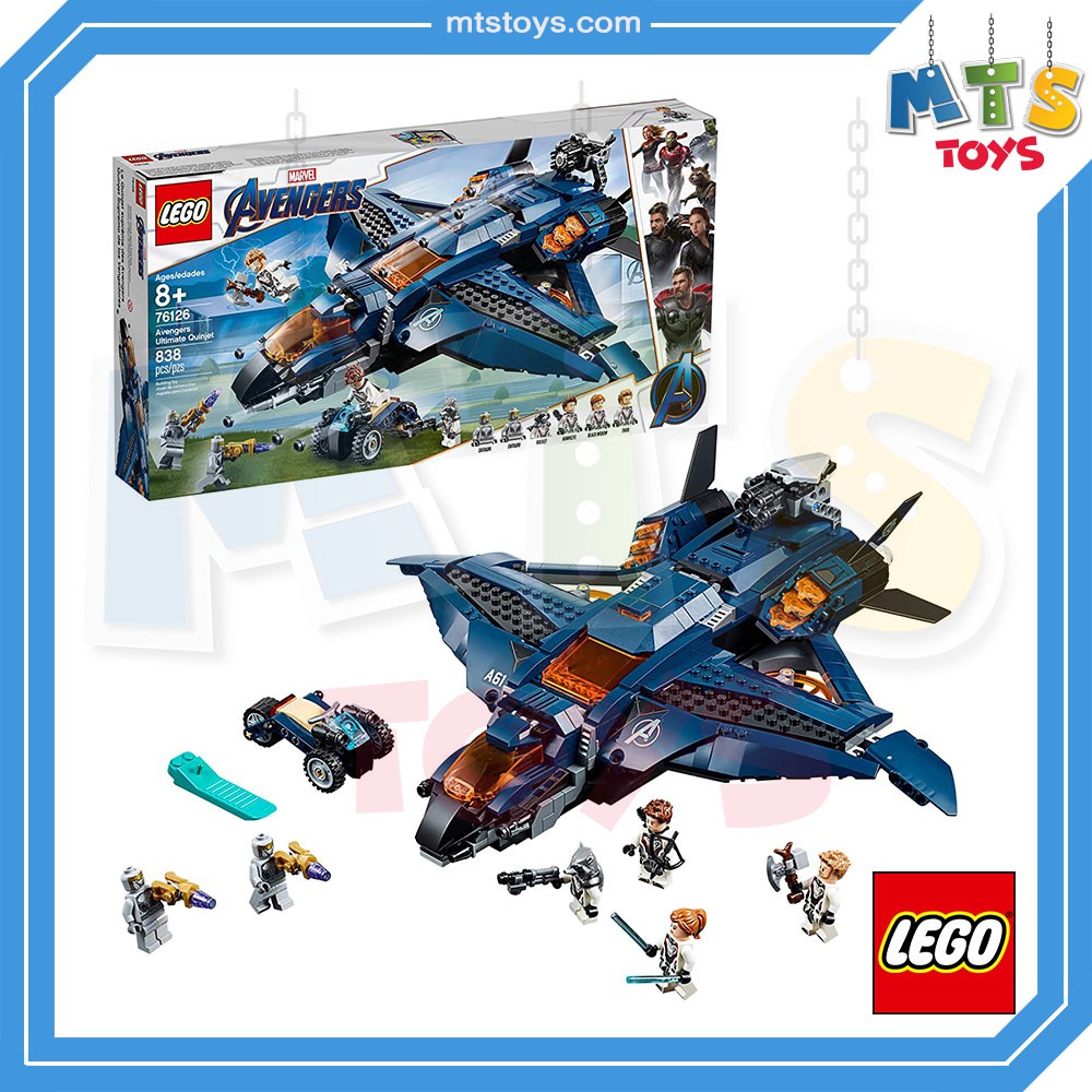**MTS Toys**เลโก้เเท้ Lego 76126  Marvel Avengers  : Ultimate Quinjet