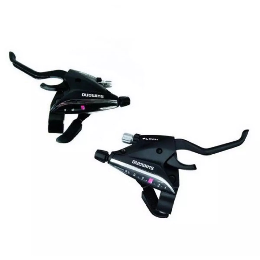 มือเกียร์ติดเบรค shimano 3x7 8 9 speed ส่งจากไทย