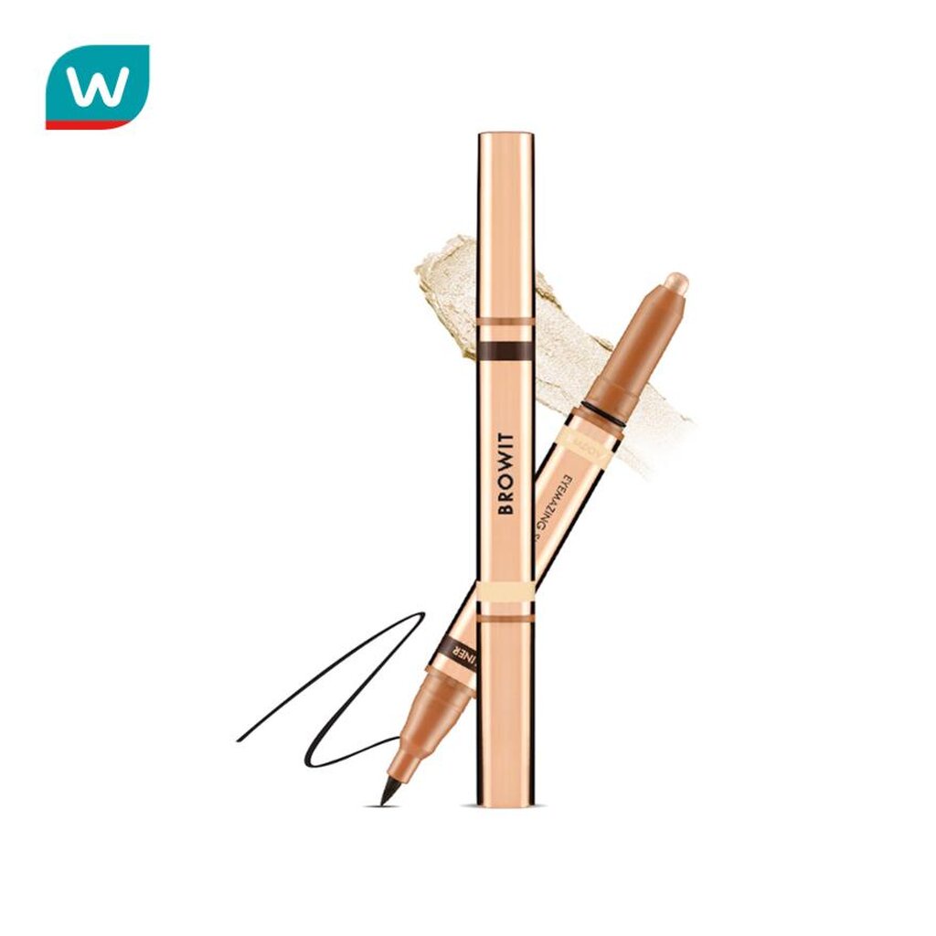 Browit บราวอิท อายเมซิ่ง แชโดว์แอนด์ไลน์เนอร์ 0.85 มล.+0.60 กรัม #ไชน์นิ่งเพิร์ล