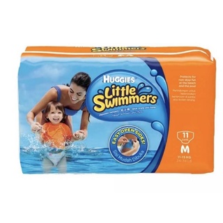 ผ้าอ้อมสำเร็จนรูป สำหรับว่ายน้ำ Huggies little swimme(1ห่อ) พร้อมส่ง