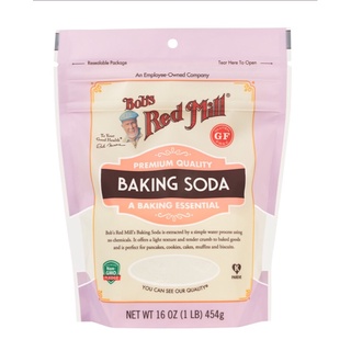 Bob’s Red Mill Baking Soda 454g. Gluten Free เบกกิ้งโซดา ปราศจากกลูเตน