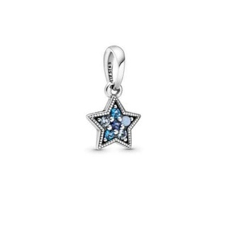 (พร้อมส่ง)*New*Pandora Bright Blue Star Pendant