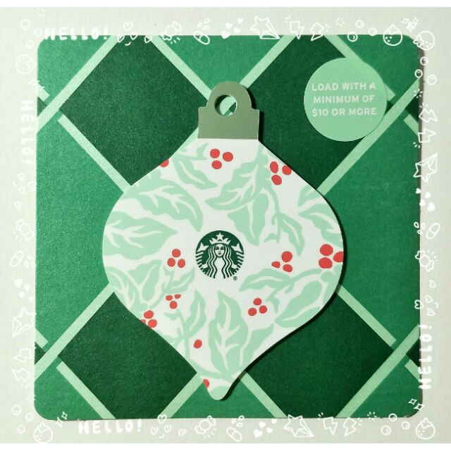 US การ์ดสตาร์บัคอเมริกา Starbucks Gift Card บัตรสะสม