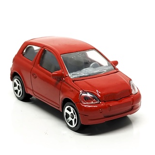 Majorette Toyota Yaris - Red Color /Wheels 5CS /scale 1/59 (3 inches) no Package