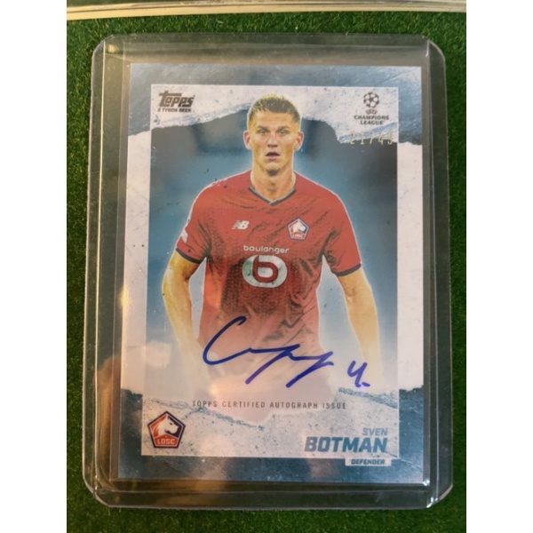 sven botman ลายเซ็นนักฟุตบอล