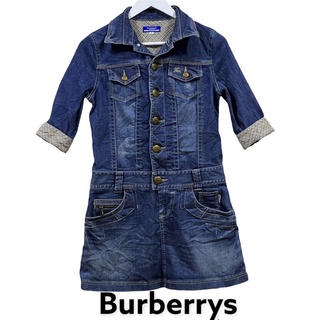 Burberrys London เสื้อชุดเดรสแบรนด์เนมมือสองแท้